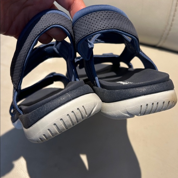 Dr. Scholl's Sandals hiking women’s Adelyn blue size 9.5 M sport beach shoes - Picture 8 of 9